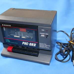 整備済 SANYO PHC-DR2 倍速ロード可 データレコーダー データレコーダ CMT MSX PC6001mk2 PC6601 PC8801 FM7 の画像1