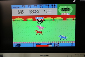 MSX 大障害競馬 CASIO カシオ レトロゲーム カートリッジ ROMソフト　