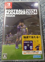  Nintendo Switch ソフト FOOTBALL MANAGER TOUCH 2024 新品未開封_画像1