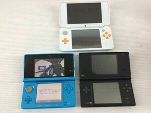 D6735-0229-33【ジャンク】NINTENDO DSi 3DS 2DS 部品取り ゲーム機 本体 まとめて