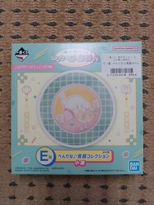 【未開封】一番くじ 星のカービィ ぷぷぷ ★ らあめん E賞 べんりな♪食器コレクション 小皿 ☆ プププ ラーメン