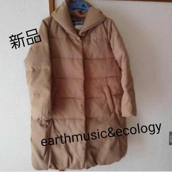 新品　レディース　earthmusic&ecology 中綿ブルゾン　Ｍ　 コート　アウター