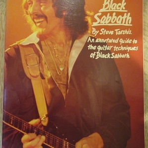 【洋書】ブラック・サバス ギター譜 トニー・アイオミ ソロ解説本 SABBATH BLOODY SABATH 全曲 BLACK SABBATHの画像2