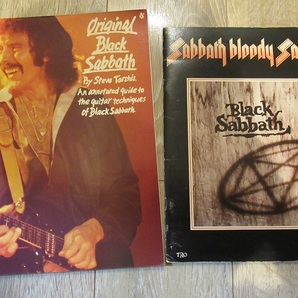 【洋書】ブラック・サバス ギター譜 トニー・アイオミ ソロ解説本 SABBATH BLOODY SABATH 全曲 BLACK SABBATHの画像1