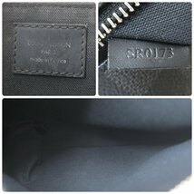 1円スタート LOUIS VUITTON ルイヴィトン ミックPM N41211 SR0173 ダミエグラフィット ショルダーバッグ シルバー金具 肩掛け メンズ_画像10