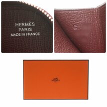 1円スタート 美品 HERMES エルメス リミックス C刻 2018年 シェーブル L字ファスナー 財布 ウォレット コインケース カードケース_画像10