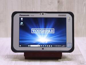 ① PANASONIC TOUGHPAD FZ-M1・7型 ・ Intel Core m5-6Y57・SSD : 128GB・ メモリ4GB・Windows11・Webカメラ・ Wi-Fi 