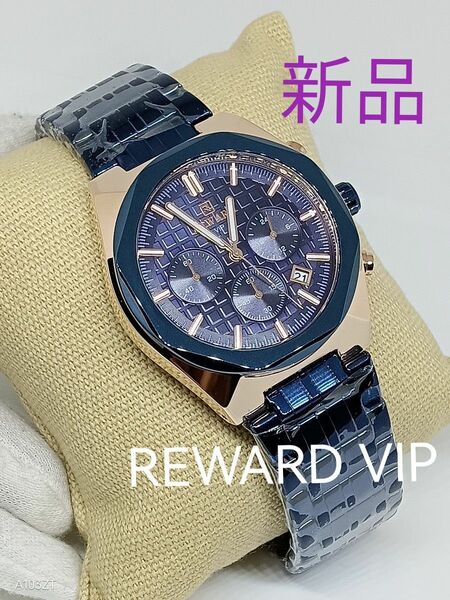 今だけ価格★■ 新品 REWARD VIP メンズ 腕時計 クロノグラフ