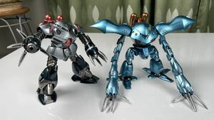 HGUCハイゴッグ&HGUCズゴック 2機セット　ガンプラ 完成品　金属感仕上