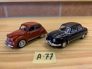 A-77 1/43 Panhard 2 cars