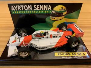 A-74 1/43 AYRTON SENNA RACING COLLECTION Penske Chevrolet 