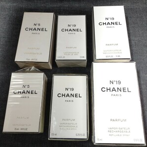 ☆1000円～フィルム付き CHANEL 香水 24本セット パルファム オードトワレ N°19 N°5 COCO 7,5ml 15ml 50ml 100mlなどたっぷり☆の画像5