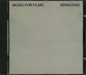 Brian ENO★Music for Films [ブライアン イーノ,ロキシー ミュージック,ROXY MUSIC]