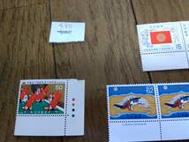 未使用切手　天皇記念切手　銘版、カラーマーク付き　430円分_画像2