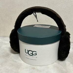 美品！ UGG EARMUF チョコ 耳当て イヤーマフ ヘッドフォン イヤフォン ユニセックス レディース メンズの画像3