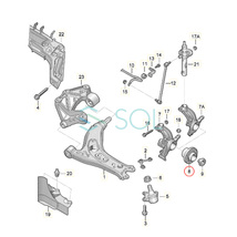 VW ポロ(9N_ 9A_) ポロ4(9A4 9A2 9N2 9A6) ポロ5(6R1 6C1) ポロ6(AW1 BZ1 AE1) フロント ハブベアリング 左右共通 6Q0407621AD 6R0407621E_画像3