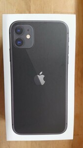 035☆Apple iPhone11 128GB ブラック 空箱