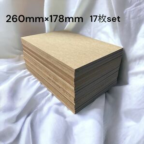 mdf 板材 長方形 端材 木材 diy 7㎜ 17枚セット MDF-038