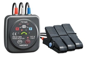 HIOKI 日置電機　非接触式検相器　PD3129 コンパクト　磁石　安全　軽量　配電盤　kd03010052