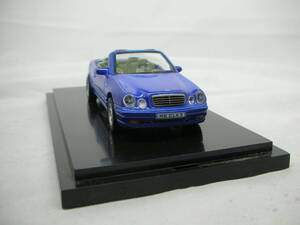 1|43 Hongwell made Mercedes Benz CLK320 cabriolet blue metallic 