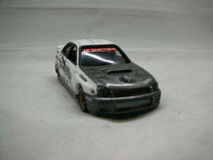 トミカ製東京オートサロン １／５９ スバルインプレッサＷＲＸ ホワイト