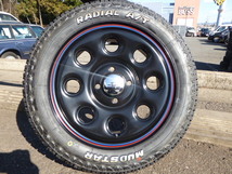 デイトナ　ダブルＲ　別注モデル　155/65Ｒ14　マッドスター付　デリカミニ　ウエイク　スペーシアギア　ハイゼット　エブリィ　Ｎ－ＢＯＸ_画像6