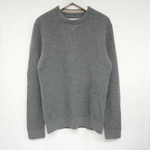 【1円】国内正規 ロンハーマン購入 OUTERKNOWN アウターノウン Reimagine Cashmere Waffle Sweater カシミヤセーター ニット 定価53900円 M