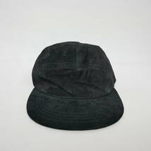 【1円】良好 国内正規 Hender Scheme エンダースキーマ pig jet cap ピッグスエード レザー ジェットキャップ BLACK ブラック 黒 FREE_画像1