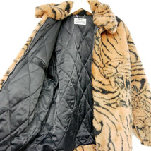 【1円】未使用 国内正規 WACKO MARIA×TIM LEHI ワコマリア ティムリーハイ 22AW FUR COACH JACKET ファージャケット 虎 定価107800円 M_画像3