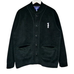 【1円】良好 国内正規 JUNYA WATANABE MAN×Jamiroquai Jay Kay ジャミロクワイ 22AW ベロアジャケット ブルゾン WJ-T018 定価63800円 黒 M