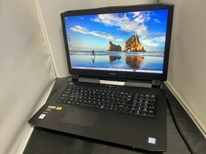 大画面17.3インチ 究極のゲーミングノート /デスク用i7-9700K/32GBメモリ/RTX2080