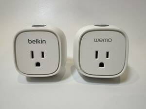 Belkin スマートコンセント WeMo Insight Switch F7C029 2台セット