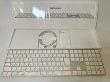 Apple Magic Keyboard (テンキー付き ／ JIS)★動作確認済_画像3