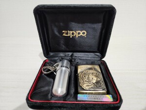 zippoオイルライター 天然 ダイヤモンド 2000個限定品 タイガー