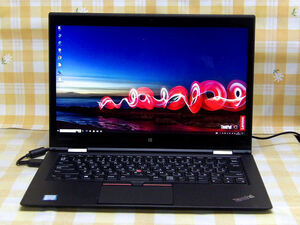 ■良品 X1 Yoga 1st Signature Edition WQHDタッチ Core 5-6200U 8GBメモリ 256GB-SSD 10Pリカバリ■LJ