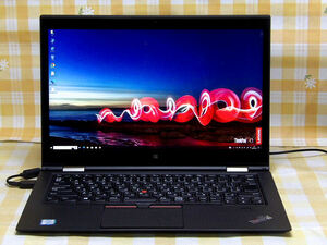 ■Lenovo X1 Yoga 1st Signature Edition WQHDタッチ Core 5-6200U 8GBメモリ 256GB-SSD 10Pリカバリ■LF