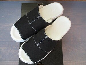 25cm ブラック 黒 コンバース キャンバス サンダル CONVERSE CV SANDAL CANVAS