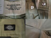 W30 ディッキーズ WD791 ラスティーリラックスパンツ ヴィンテージチノ Dickies FLAT FRONT RUSTY WORK PANT RELAXED_画像4