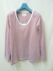 PYJAMACLOTHING ピジャマクロージング　新品未使用　ベルギー製　WHITE/WIN　L/S FLAIR TEE STRIPE