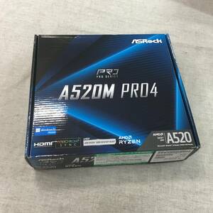 ジャンク品 ASRock AMD Ryzen 3000/4000シリーズ(Soket AM4)対応 A520チップセット搭載 Micro ATX マザーボード A520M Pro4