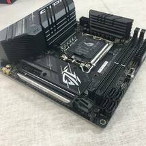 現状品 ASUS INTEL 第12世代CPU(LGA1700)対応 B660 チップセット Mini-ITX マザーボード ROG STRIX B660-I GAMING WIFI_画像8