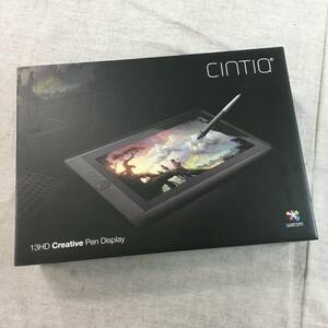 現状品 ワコム 液タブ 液晶ペンタブレット 13.3フルHD液晶 Cintiq 13HD DTK-1301