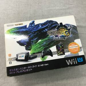 現状品 モンスターハンター3 (トライ)G HD Ver. Wii U プレミアムセット