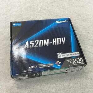 現状品 ASRock AMD Ryzen 3000/4000シリーズ(Soket AM4)対応 A520チップセット搭載 Micro ATX マザーボード A520M-HDV