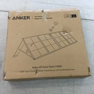 現状品 Anker 625 Solar Panel (100W) ソーラーパネル 高効率 折り畳み式 USBポート搭載 Anker ポータブル電源対応 スマホ充電も対応 A2431