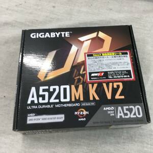 現状品 GIGABYTE A520M K V2 マザーボード MicroATX [AMD A520チップセット搭載] MB6136