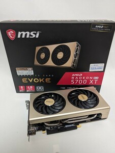 【即決・送料無料】AMD MSI Radeon RX5700XT 8GB EVOKE OC 【グラフィックボード】 