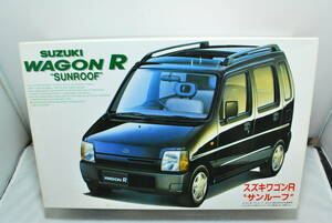 ■ Редко! Неокрытый Fujimi 1/24 Suzuki Wagon R CT на основе люка ■