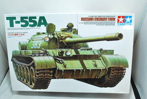 ■　希少！未開封　タミヤ　1/35　ソビエト　戦車　T-55A　ロシア/ポーランド/チェコスロバキア　ミリタリーシリーズ　■