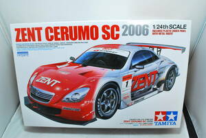 ■　希少！未開封　タミヤ　1/24　ZENT CERUMO　ゼント セルモ SC　2006　レクサス　SC430　立川祐路/高木虎之介　スーパーGT　■